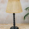 Interiors Pooky Lighting Lighting | Caramel Chevrons Straight Empire Shade, 30Cm