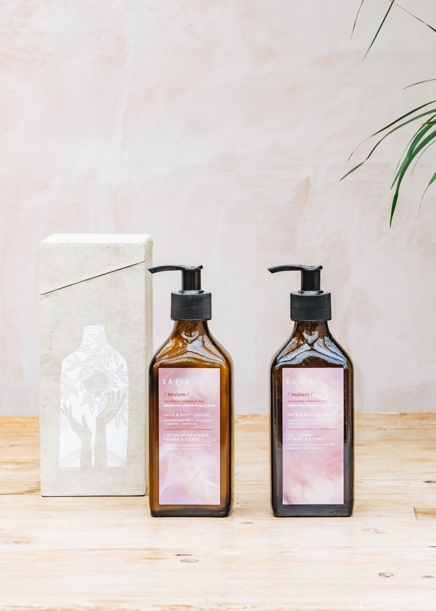 Interiors La Eva Bath & Body | La Eva Roseum Body Wash And Lotion Gift Pair