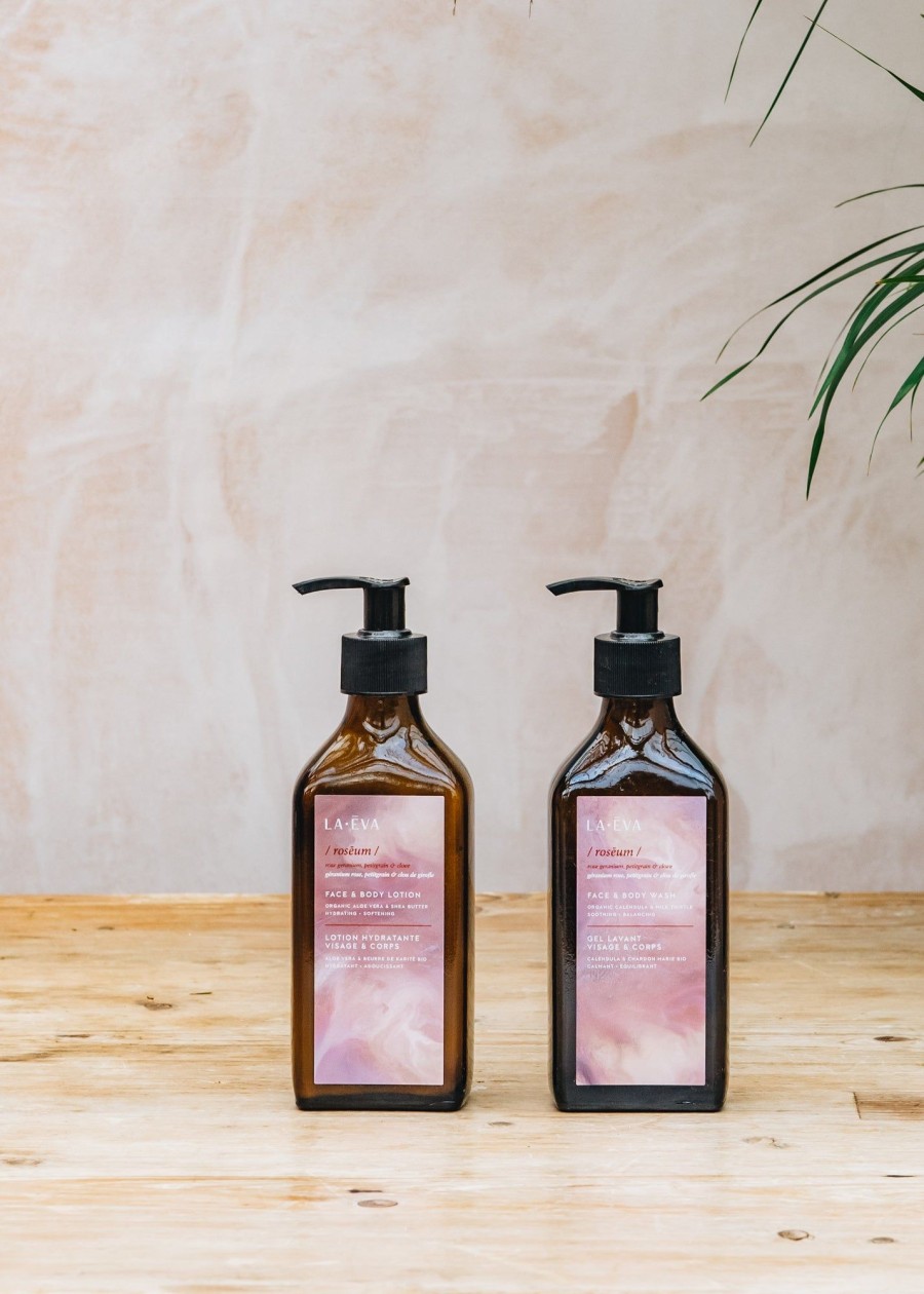 Interiors La Eva Bath & Body | La Eva Roseum Body Wash And Lotion Gift Pair
