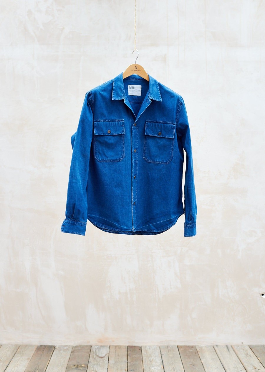 Clothing Kenny Ryder Pre-Loved Menswear | Margaret Howell Lightweight Denim Shirt Jacket - M
