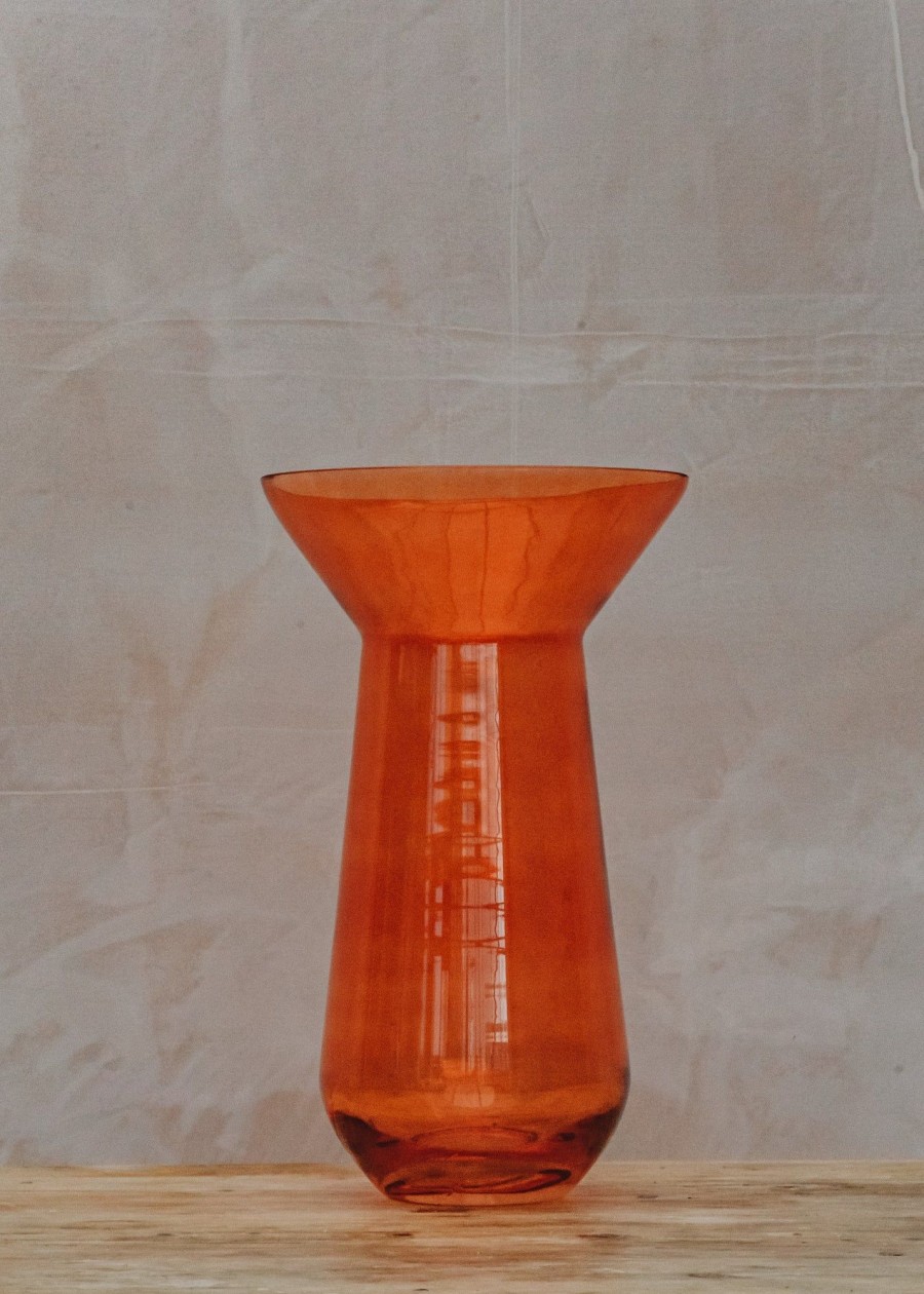 Interiors Pol's Potten Decorative | Pol'S Potten Long Neck Vase In Orange