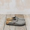 Clothing Birkenstock Footwear | Women'S Birkenstock Boston Regular Clogs In Cocoa Wool