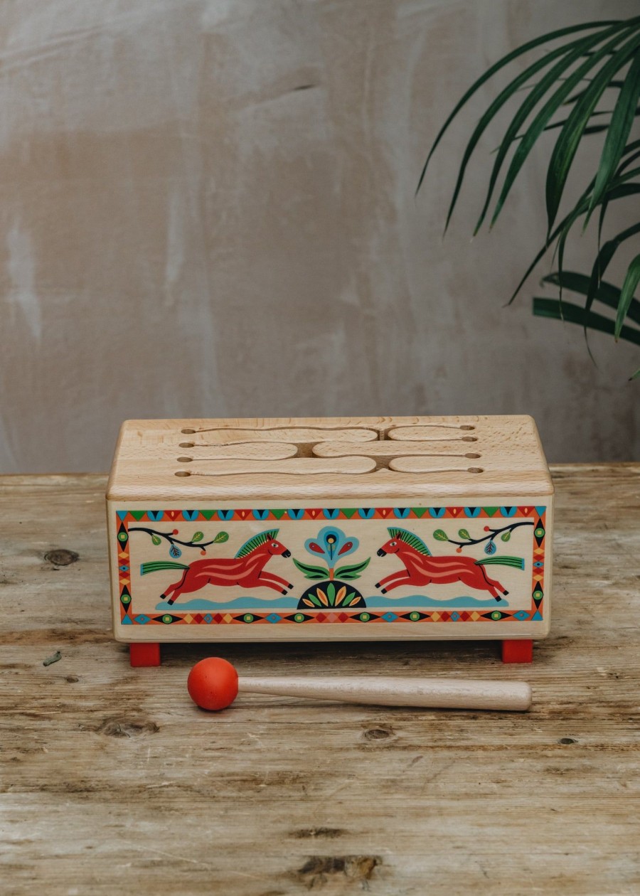 Children Djeco Indoor Play | Animambo Wooden Drum