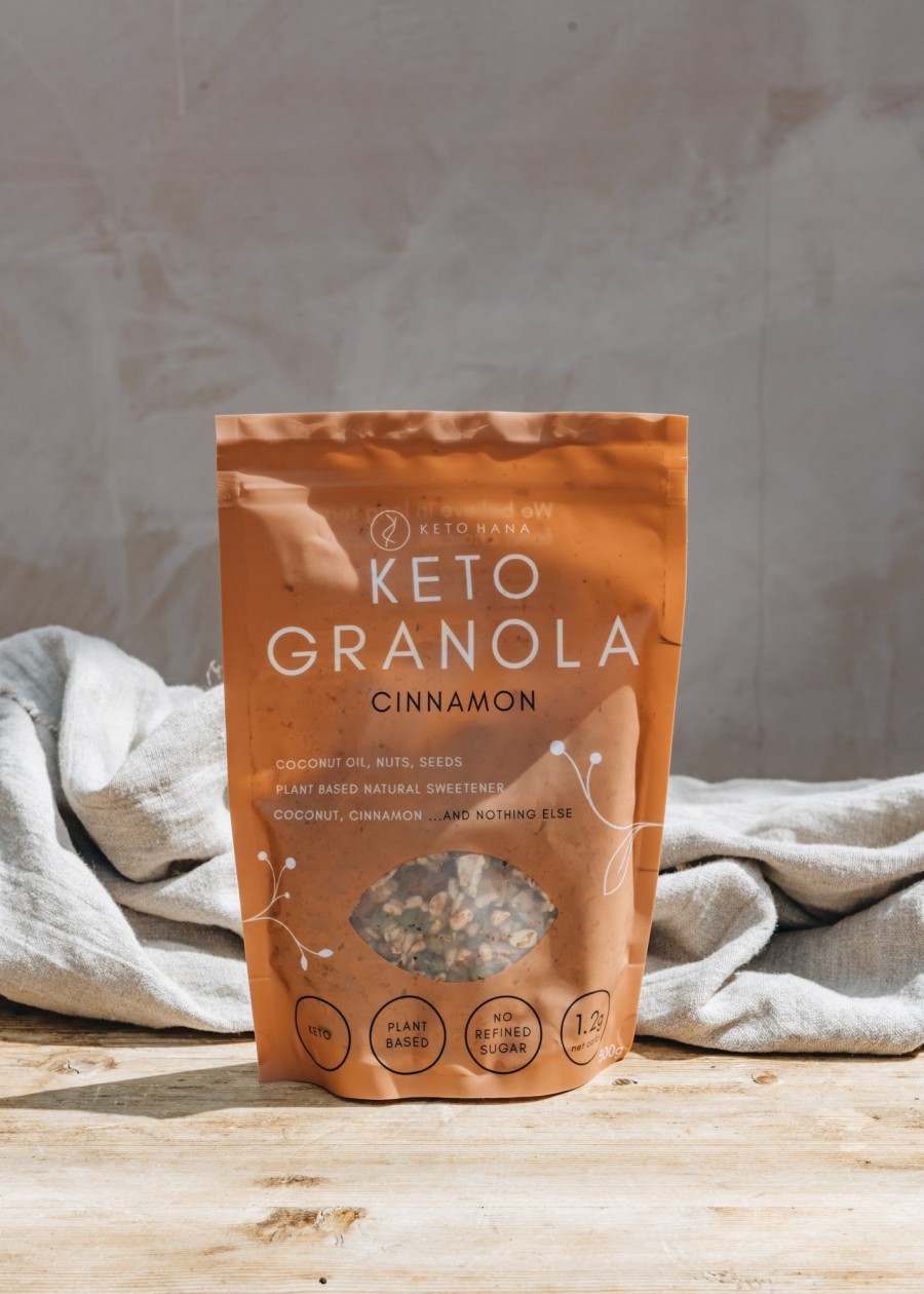 Food & Drink Keto Hana Pantry | Keto Cinnamon Granola
