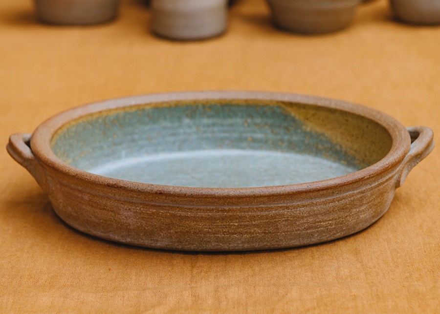 Interiors Hook Norton Pottery Kitchen & Dining | Buy Stoneware Oval Oven Dish