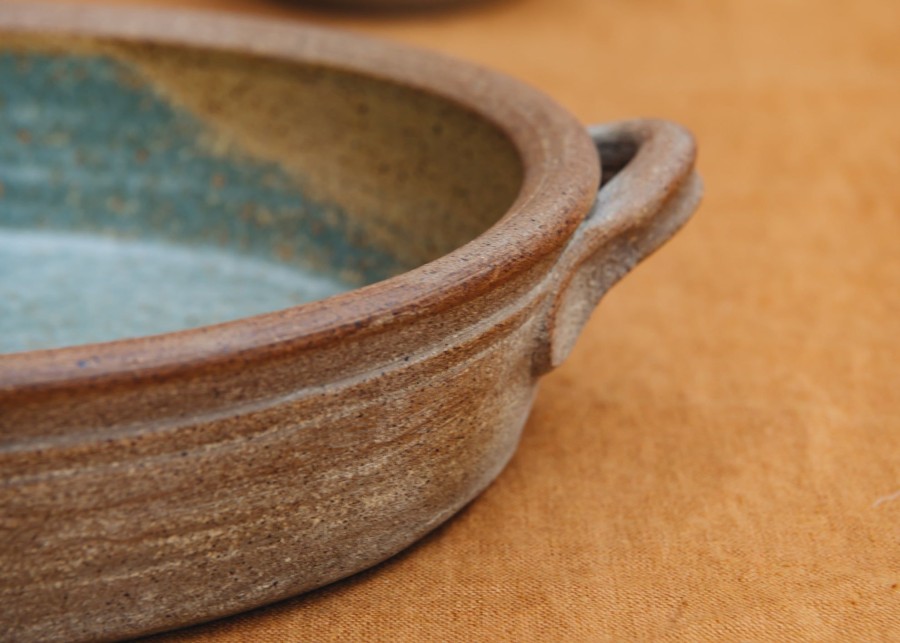 Interiors Hook Norton Pottery Kitchen & Dining | Buy Stoneware Oval Oven Dish