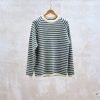 Clothing Kenny Ryder Pre-Loved Menswear | Fujito Striped 100% Wool Crewneck - M