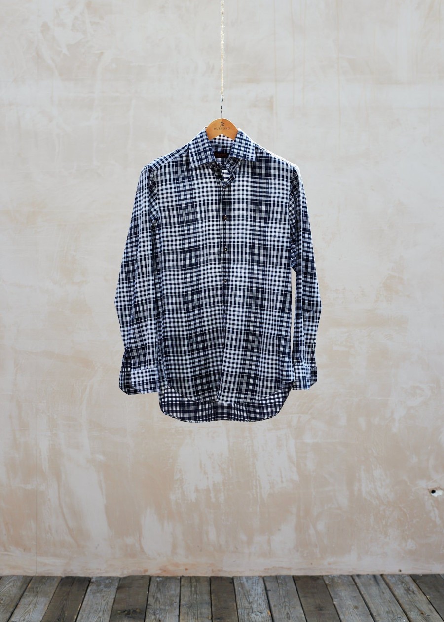 Clothing Kenny Ryder Pre-Loved Menswear | Etro Check Shirt - M/L