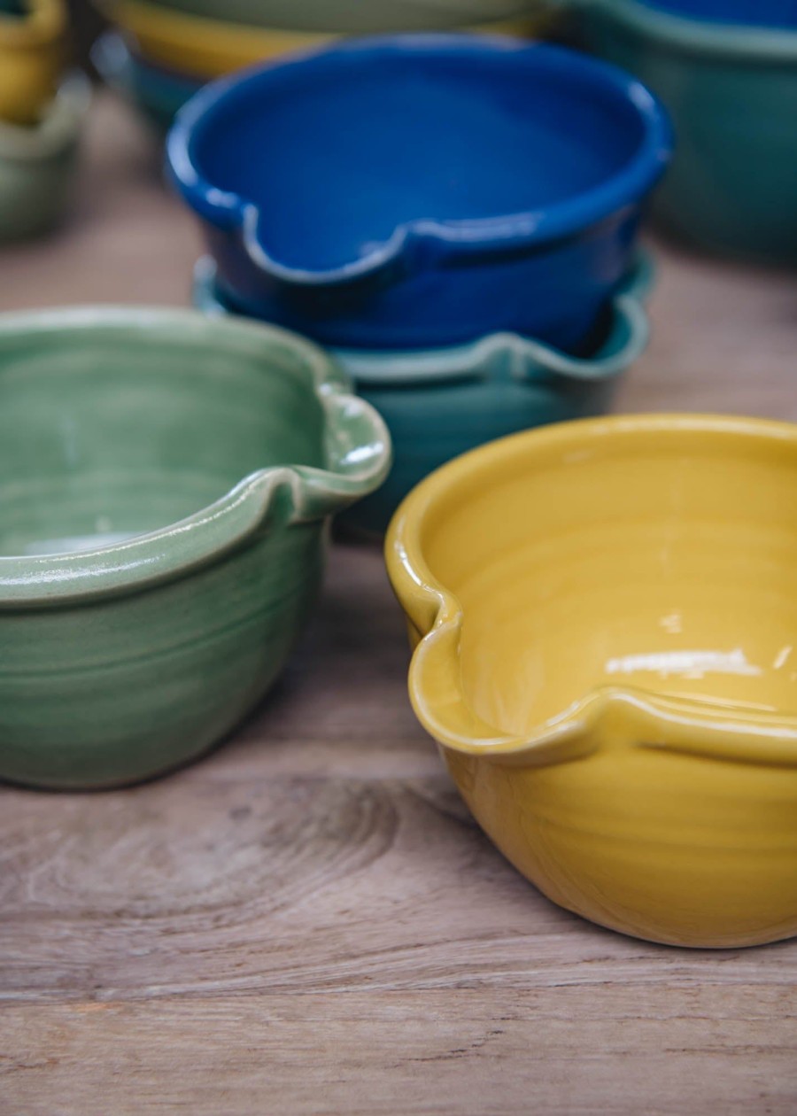 Interiors TB Stoneware Kitchen & Dining | Burford Medium Mixing Bowls