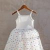 Children Bob & Blossom Children'S Clothing | Bob & Blossom Tutu Dress In Vanilla Spot