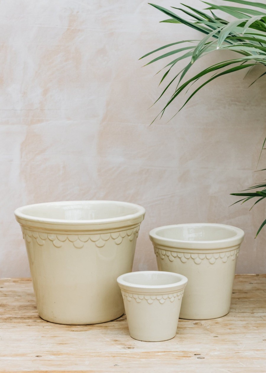 Interiors Bergs Potter Houseplants & Pots | Sand Glazed Copenhagen Pots