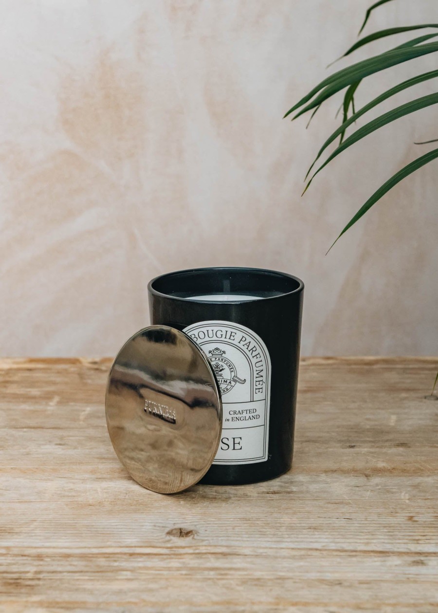 Interiors Purnima Candles & Fragrance | Purnima Rose Classic Candle, 190G