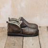 Clothing Shepherd of Sweden Footwear | Shepherd Of Sweden Men'S Anton Slippers In Oiled Antique