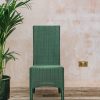 Interiors Lloyd Loom Chairs | Dining Chair In Dark Green