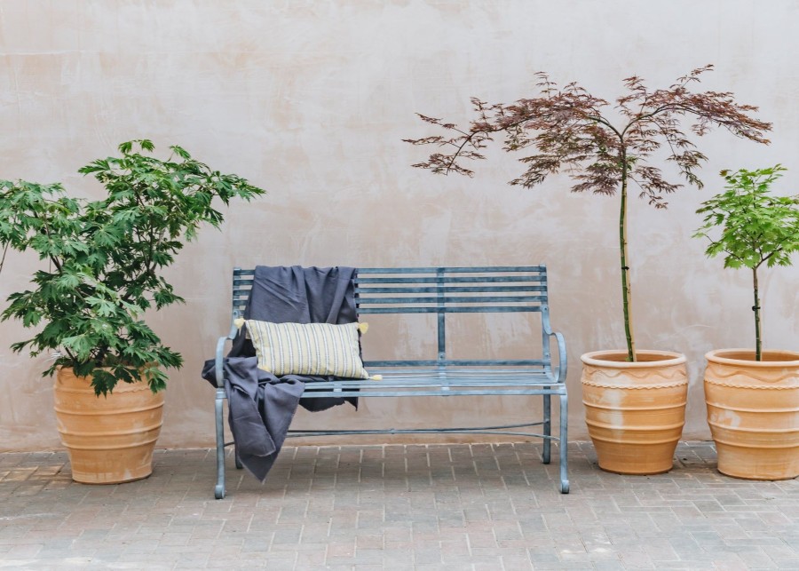 Outdoor Living Harrod Horticultural Metal Furniture | Buy Three Seater Garden Bench