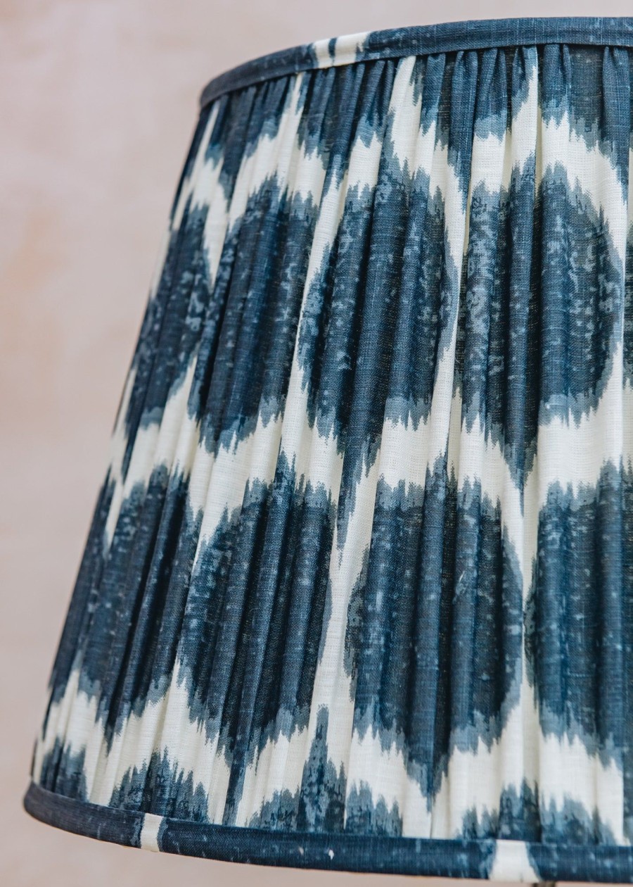 Interiors Pooky Lighting Lighting | Pooky Lighting Navy Yoda Ikat Empire Shades