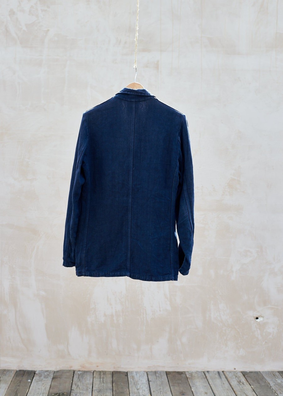Clothing Kenny Ryder Pre-Loved Menswear | Vetra Linen Work Blazer - M