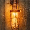 Gardening Nkuku Outdoor Lighting | Outdoor Obere Caged Rusted Light