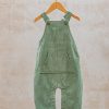 Children Pigeon Organics Babies' Clothing | Pigeon Organics Babies' Cord Dungarees In Green