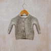 Children Lil' Atelier Babies' Clothing | Babies' Emmely Short Knitted In Chinchilla