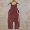 Children Pigeon Organics Babies' Clothing | Pigeon Organics Babies' Cord Dungarees In Mocha