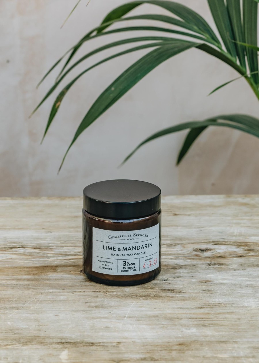 Interiors Charlotte Spencer Candles & Fragrance | Charlotte Spencer Scented Candle In Lime And Mandarin
