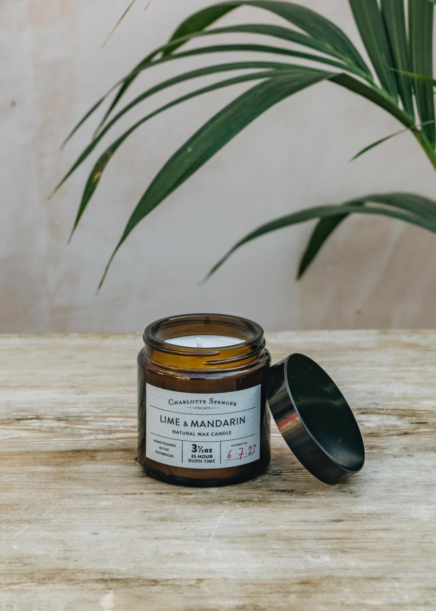 Interiors Charlotte Spencer Candles & Fragrance | Charlotte Spencer Scented Candle In Lime And Mandarin