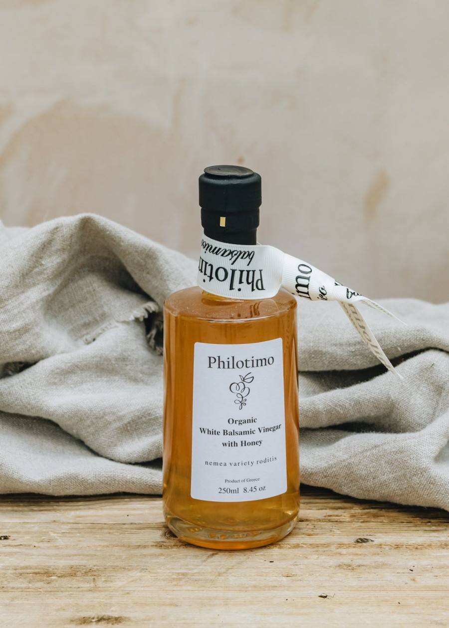 Food & Drink Philotimo Oils & Vinegars | Philotimo White Balsamic Vinegar With Honey
