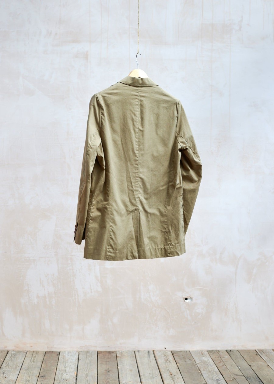 Clothing Kenny Ryder Pre-Loved Menswear | Toast Brown Tough Cotton Work Jacket - M