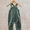 Children Lil' Atelier Babies' Clothing | Lil' Atelier Babies' Nelle Cord Overalls In Laurel Wreath