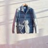 Clothing Kenny Ryder Pre-Loved Menswear | Luigi Borrelli Real Down Grey Jacket - S/M