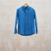 Clothing Kenny Ryder Pre-Loved Menswear | Apc Denim Buttondown Shirt - S