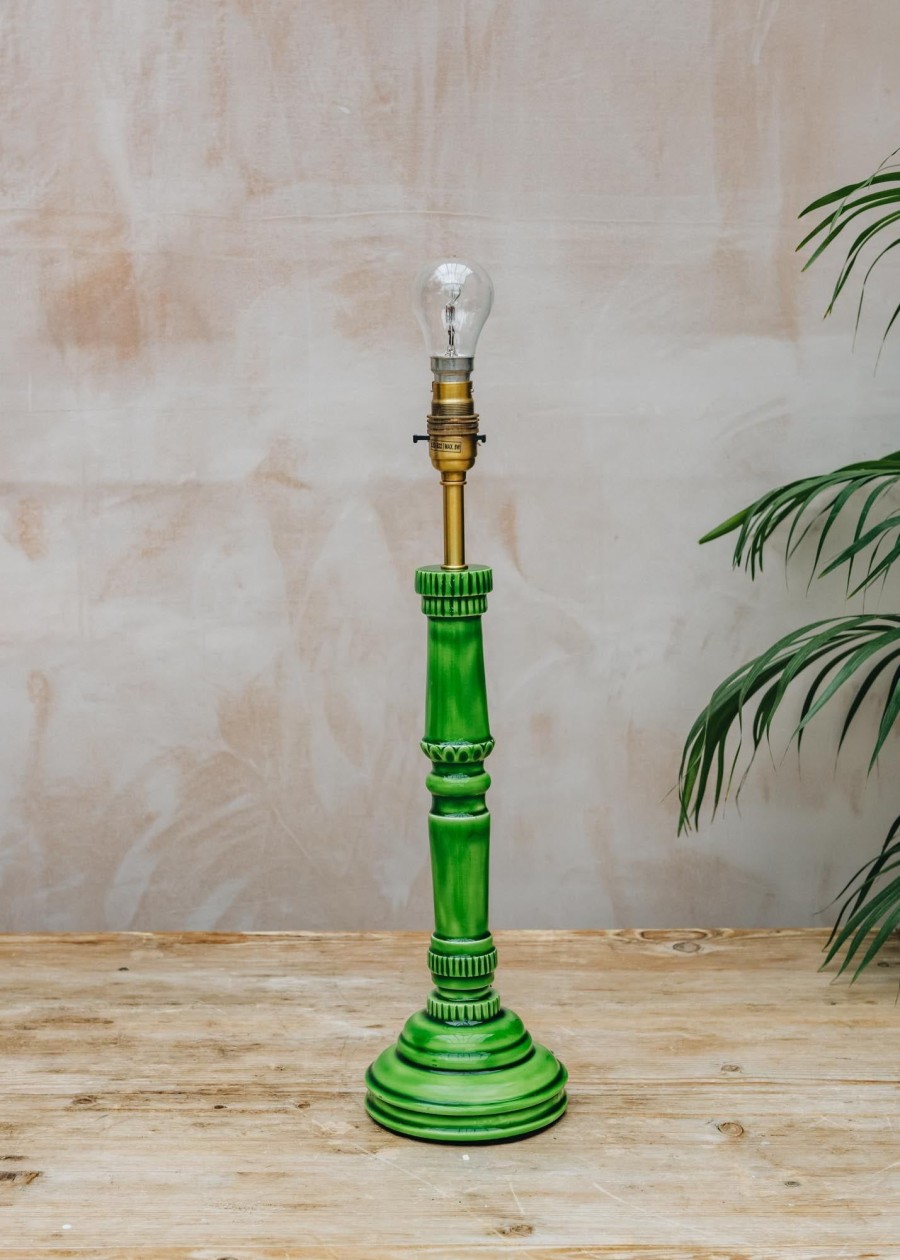 Interiors Pooky Lighting Lighting | Mavis Table Lamp In Green