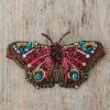 Clothing Trovelore Jewellery | Trovelore European Peacock Butterfly Brooch