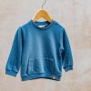 Children Lil' Atelier Babies' Clothing | Lil' Atelier Babies' Nalf Sweatshirt In Federal Blue