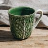 Interiors Bordallo Pinheiro Dining | Bordhallo Pinheiro Cabbage Leaf Mug