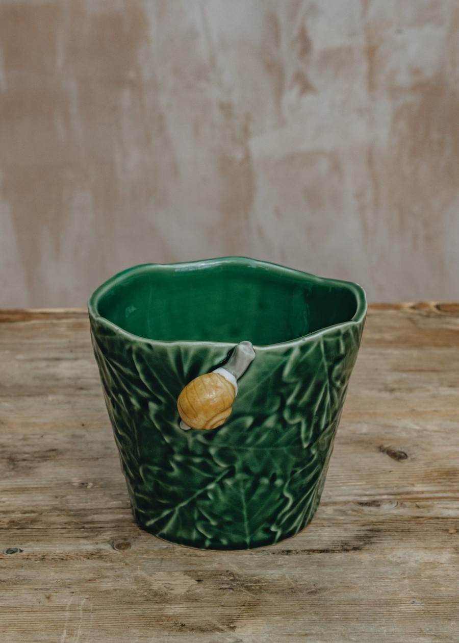 Interiors Bordallo Pinheiro Decorative | Bordhallo Pinheiro Snail Vase/Pot Cover