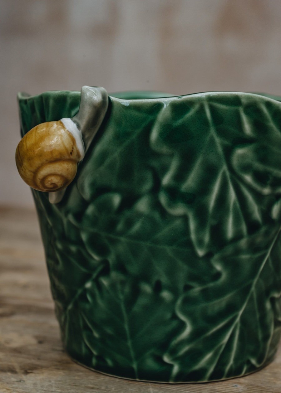 Interiors Bordallo Pinheiro Decorative | Bordhallo Pinheiro Snail Vase/Pot Cover