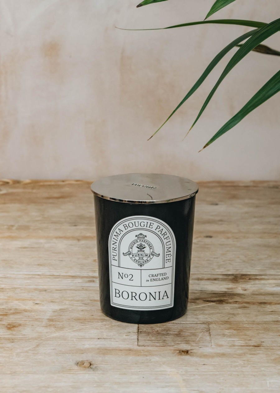 Interiors Purnima Candles & Fragrance | Purnima Boronia Classic Candle, 190G