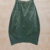 Clothing Cut Loose Trousers & Skirts | Cut Loose Mini Cord Lantern Skirt In Myrtle