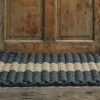 Interiors Cotswold Rope Doormats | Rope Doormat In Grey With Natural Stripe