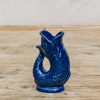 Interiors The Gluggle Jug Factory Decorative | Cobalt Blue Mini Gluggle Jug