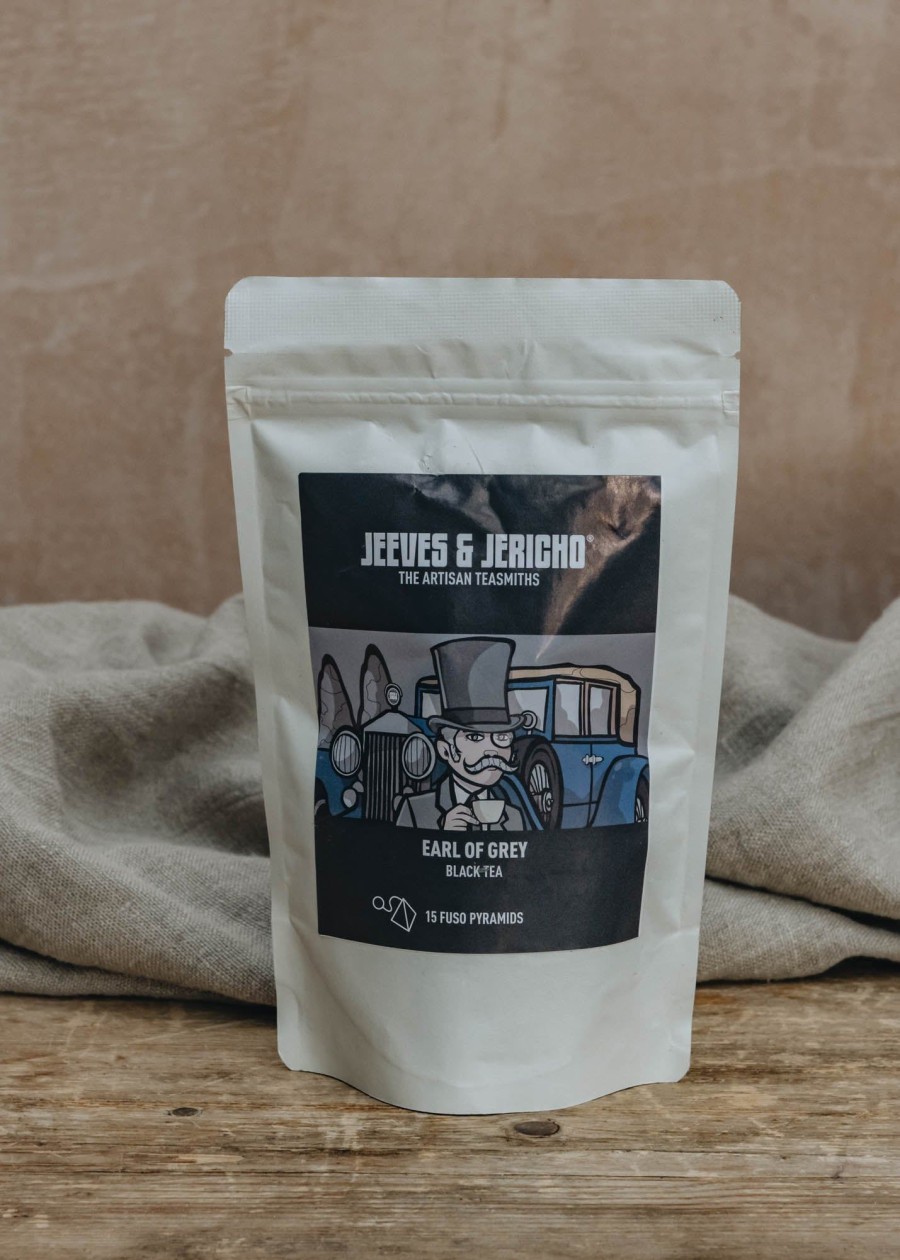 Food & Drink Jeeves & Jericho Tea & Coffee | Earl Of Grey Black Tea, 15 Fuso Pyramid Pouch