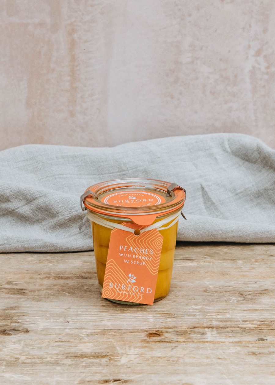 Food & Drink Burford Garden Co. Jam, Honey & Preserves | Peaches With Brandy