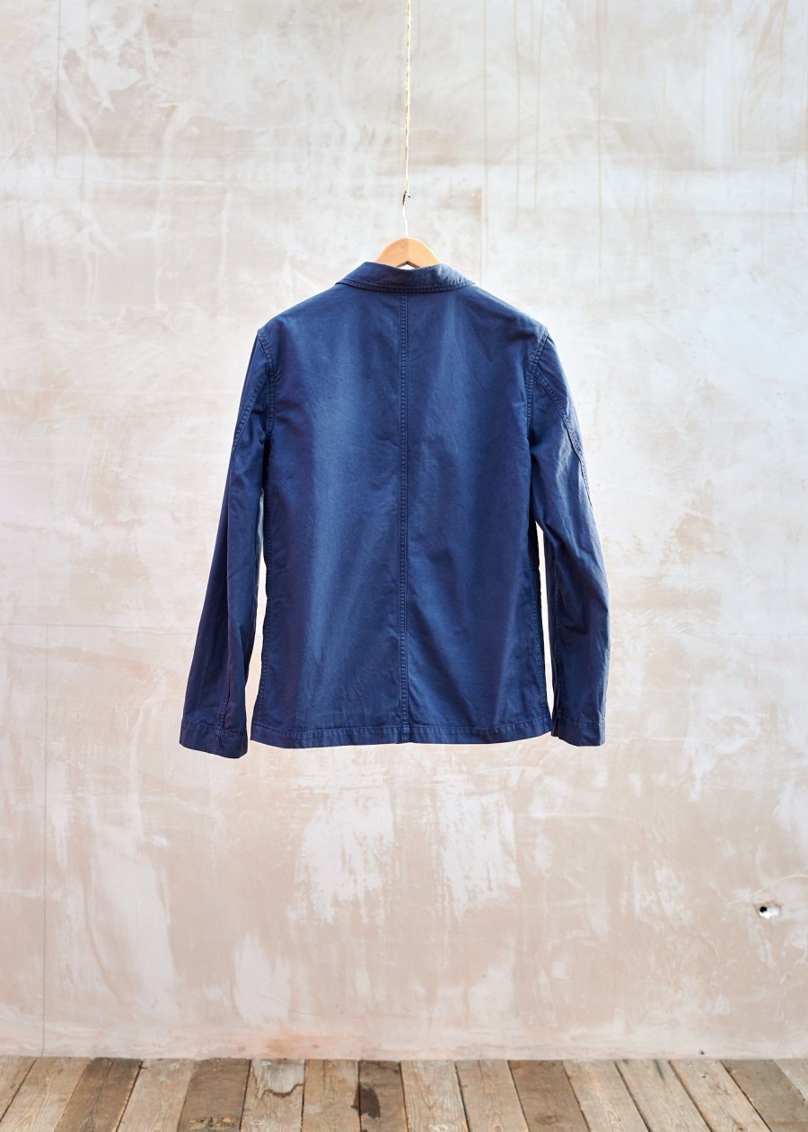 Clothing Kenny Ryder Pre-Loved Menswear | Margaret Howell Navy Tough Cotton Staff Jacket - M/L