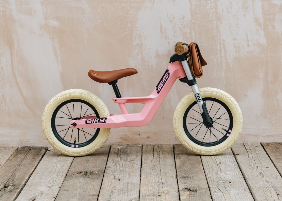 Children Berg Toys Outdoor Play | Bergs Biky Retro Pink Balance Bike