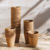 Gardening Gardening Naturally Grow Your Own | Wood Fibre Nursery Pots, 8Cm