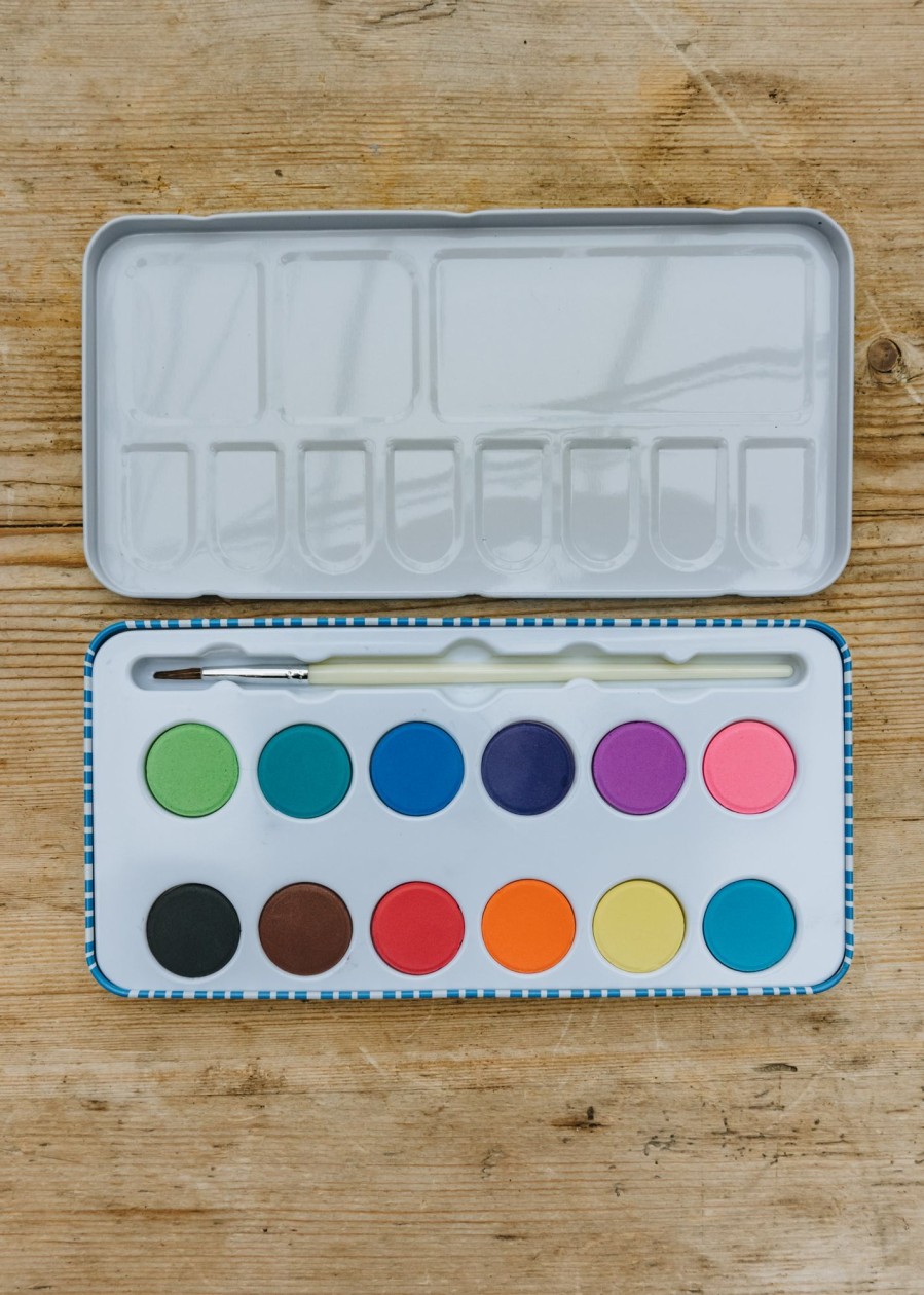 Children Eboo Indoor Play | Eboo In The Sea Watercolours In Tin Box