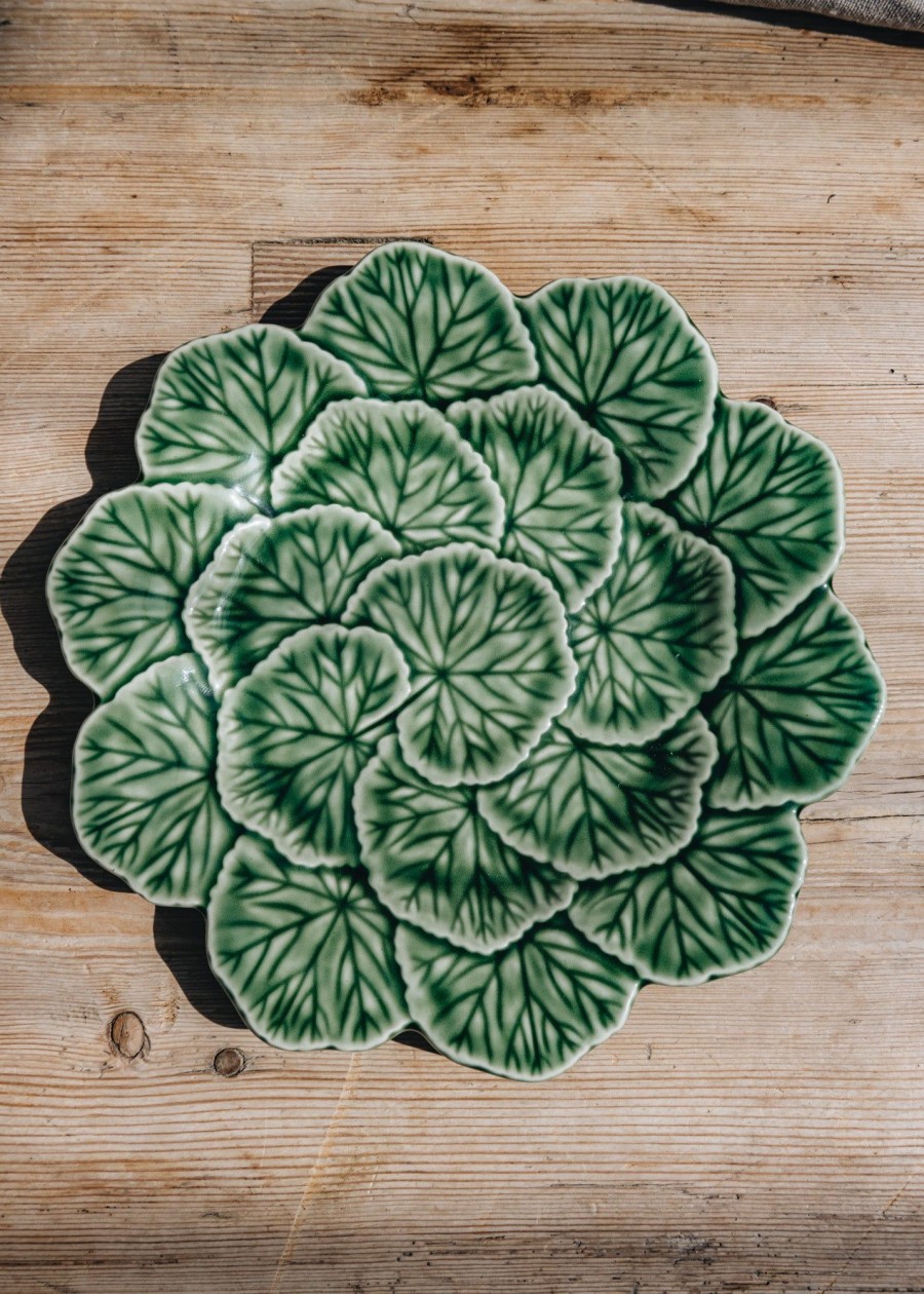 Interiors Bordallo Pinheiro Dining | Bordhallo Pinheiro Geranium Fruit Plate