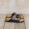 Clothing Birkenstock Footwear | Birkenstock Men'S Arizona Sandals In Oiled Habana Leather
